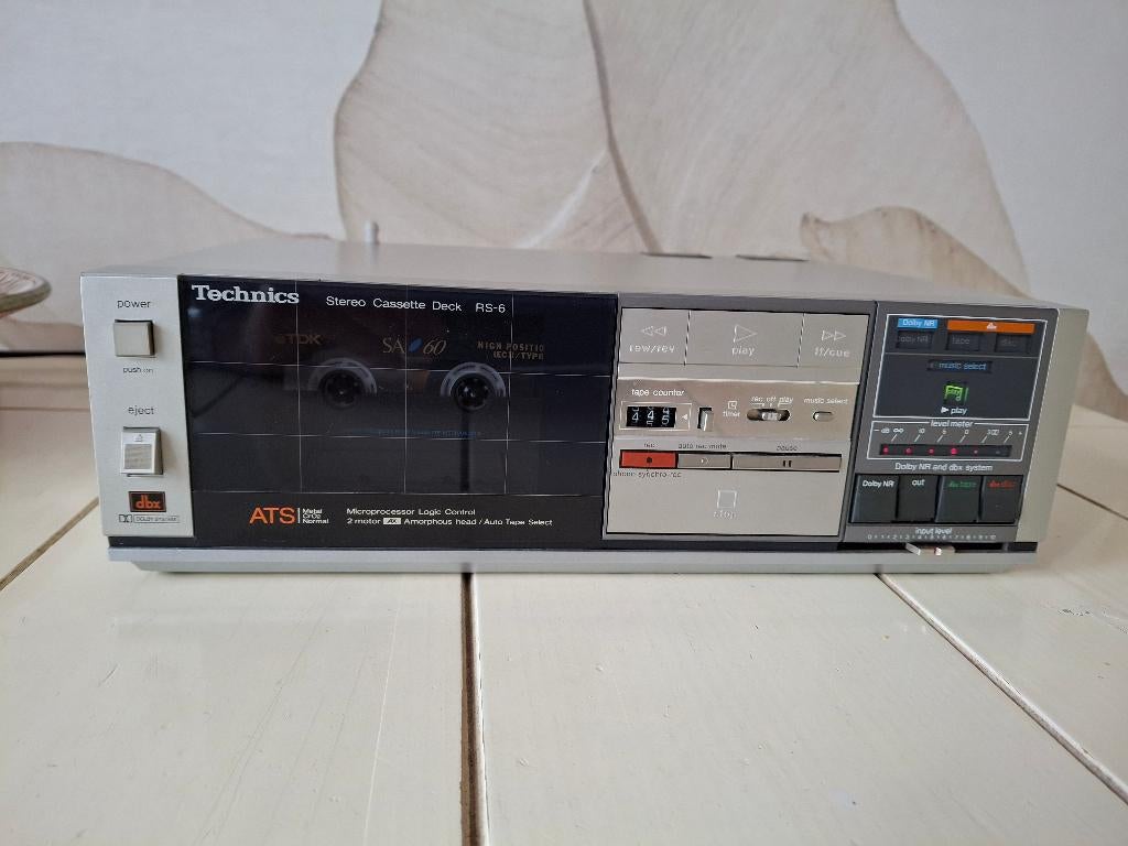 Technics cassettedeck, Ophalen of Verzenden, Enkel, Overige merken, Tiptoetsen