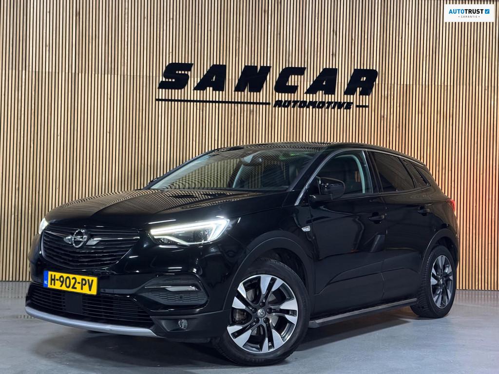 Opel Grandland X 1.2 Turbo Business ExecutivE PANO|DENON AUD, Auto's, Gebruikt, 1199 cc, Zwart, Bedrijf