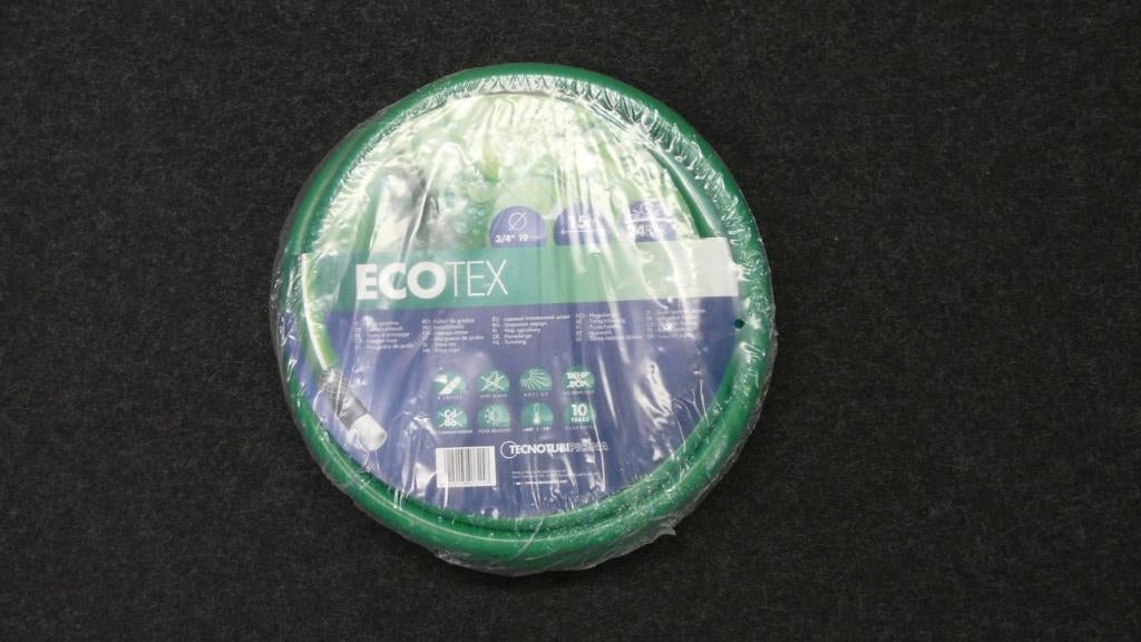 Tuinslang 15 meter Ø19mm groen Ecotex, Tuin en Terras, Tuinslangen, Nieuw, Tuinslang, Ophalen