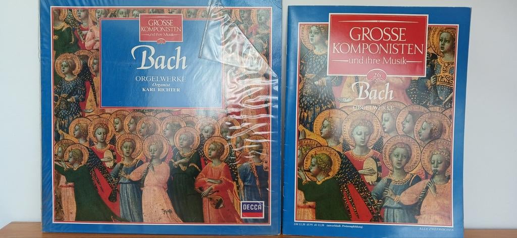 Bach Orgelwerke - Karl Richter (Decca) - Grosse Komponisten, Ophalen of Verzenden, Barok, Zo goed als nieuw, Orkest of Ballet