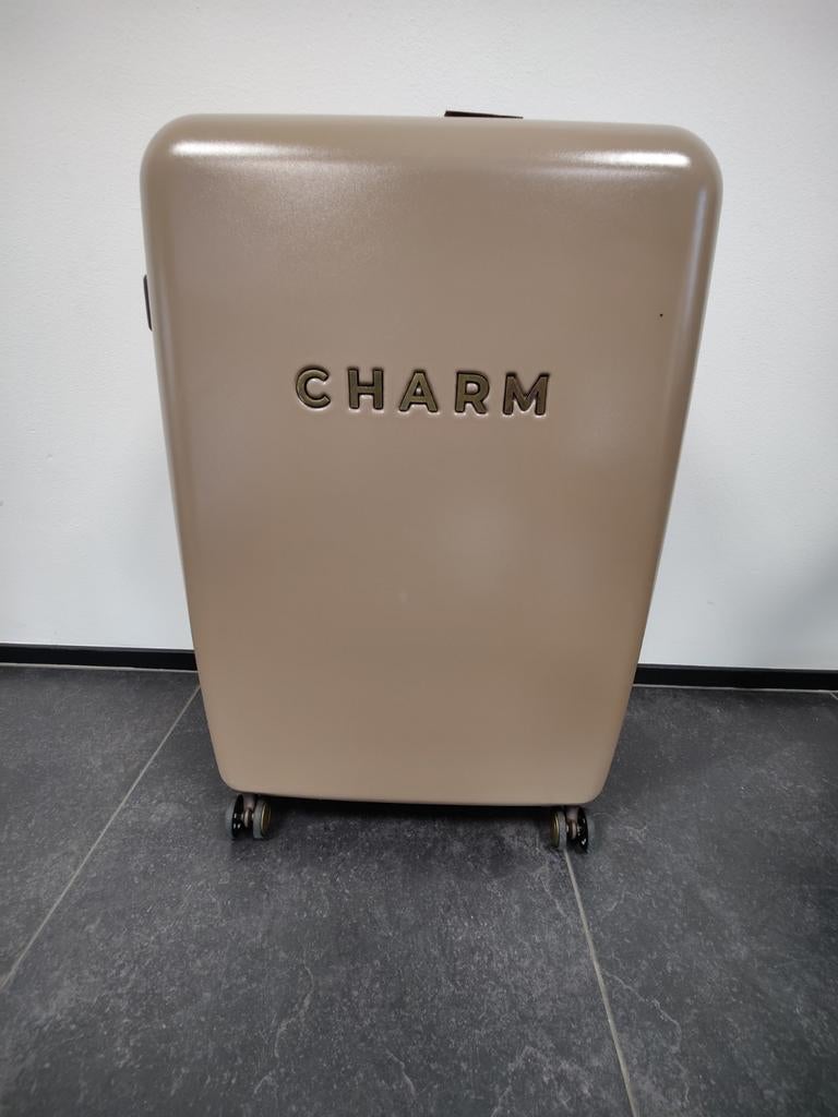 Nieuwe Charm koffer (lichte krassen), Ophalen of Verzenden, Nieuw, Hard kunststof, Wieltjes