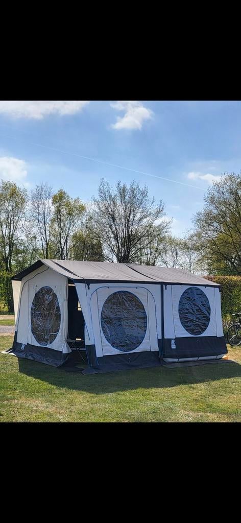 Te koop vouwwagen Raclet Solena bouwjaar 2023, Caravans en Kamperen, Ophalen, Blauw, Tot en met 2, Raclet
