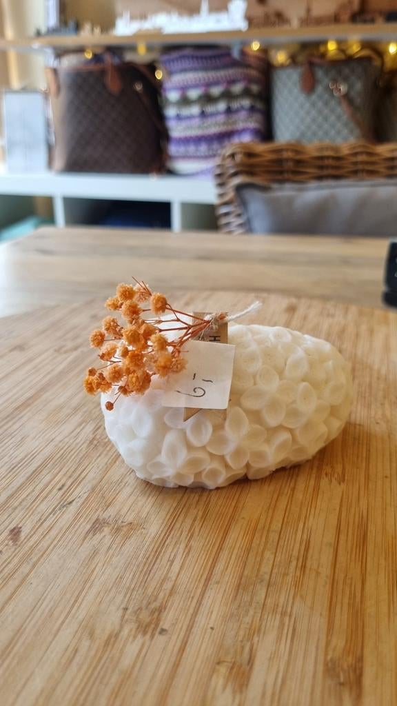 Hartvormige Paraffinevrije Kaars - Handgemaakt, Ophalen of Verzenden, Nieuw