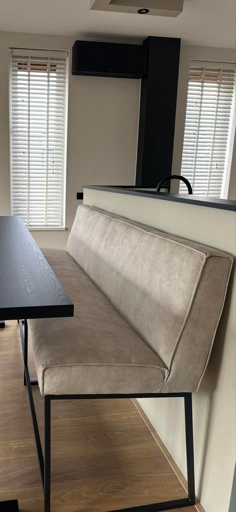 Eetkamerbank Zitmaxx - Beige/Taupe, Ophalen, Overige kleuren, Drie, Zo goed als nieuw