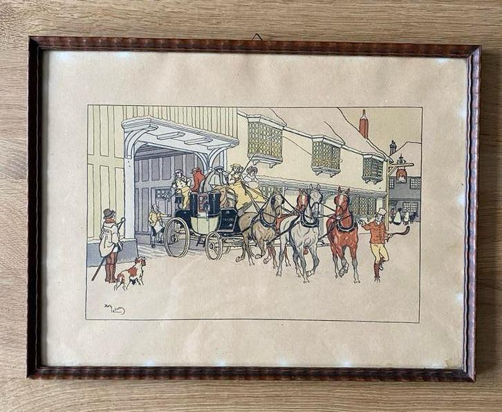 Schilderij Harry Eliott, Antiek en Kunst, Kunst | Schilderijen | Klassiek, Ophalen