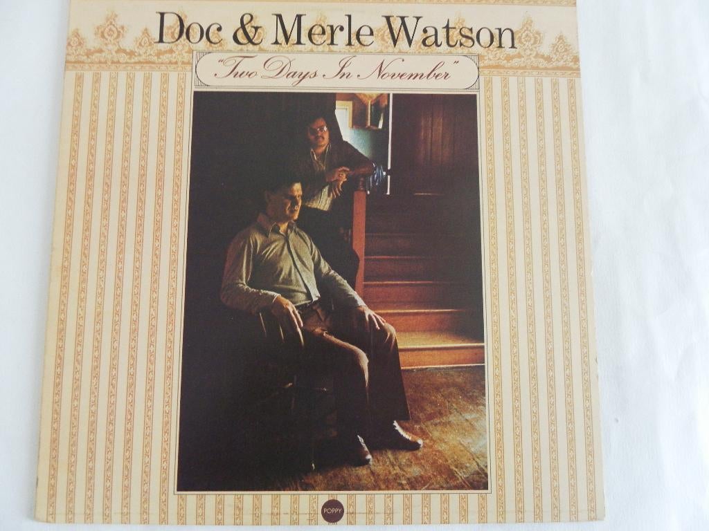 LP Doc & Merle Watson - Two Days In November, Ophalen of Verzenden, Gebruikt, 12 inch
