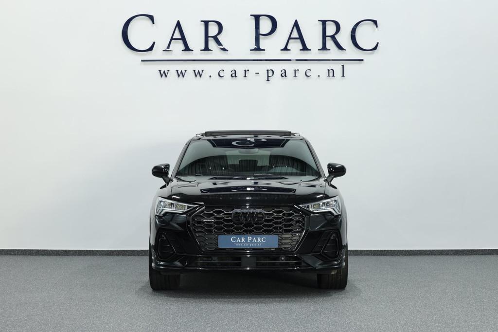Audi Q3 Sportback 45 TFSI quattro S edition 3x S-LINE/SFEER/, 1984 cc, Zwart, 14 km/l, Bedrijf