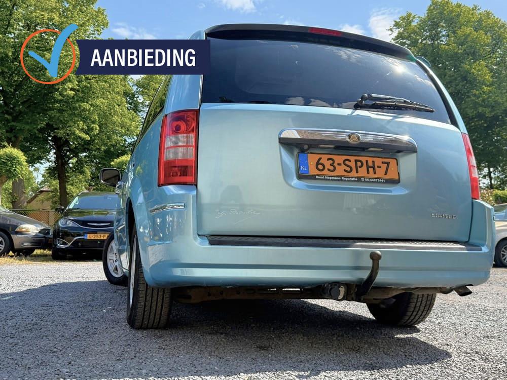 Chrysler Grand Voyager 3.8 V6 LIMITED 3xTV/DVD/YOUNGTIMER!, Auto's, Chrysler, Gebruikt, Grand Voyager, Blauw, 7 stoelen