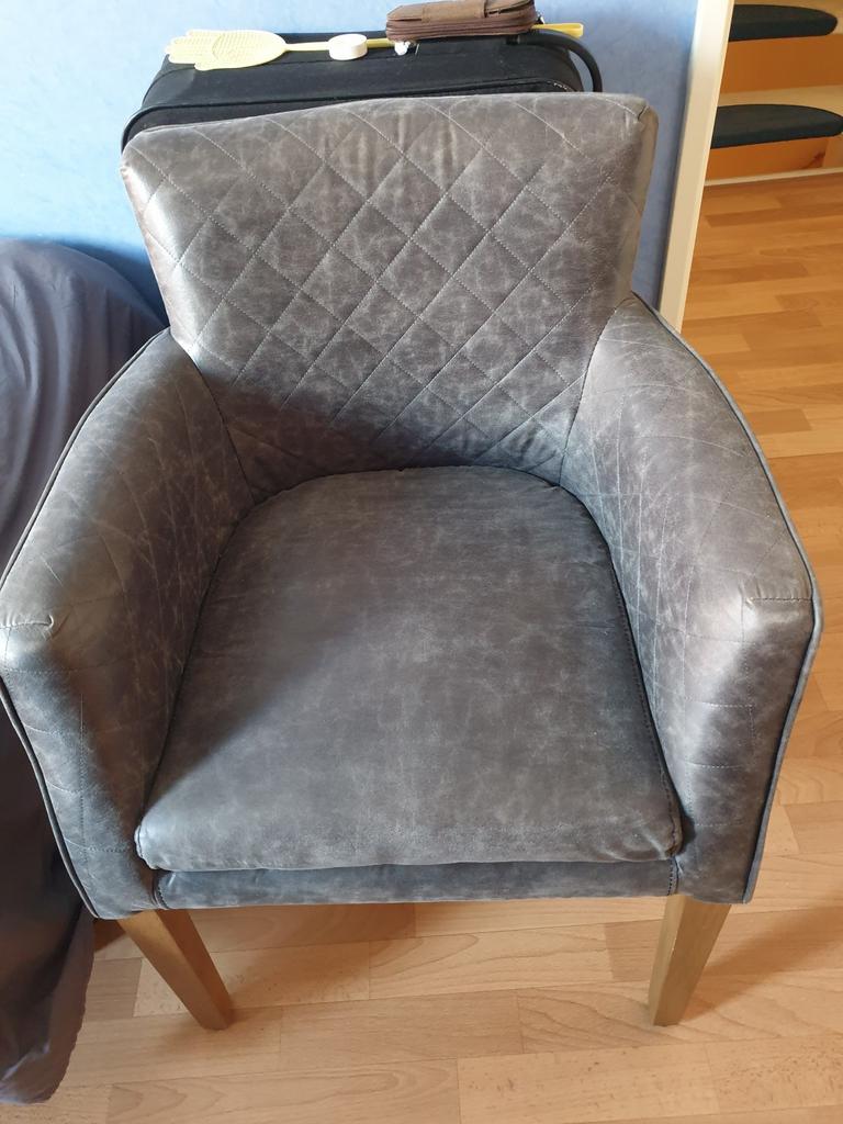 4x Riviera Maison Waverly Dining chairs - eetkamer stoelen, Huis en Inrichting, Ophalen, Minder dan 75 cm, Leer, 50 tot 75 cm