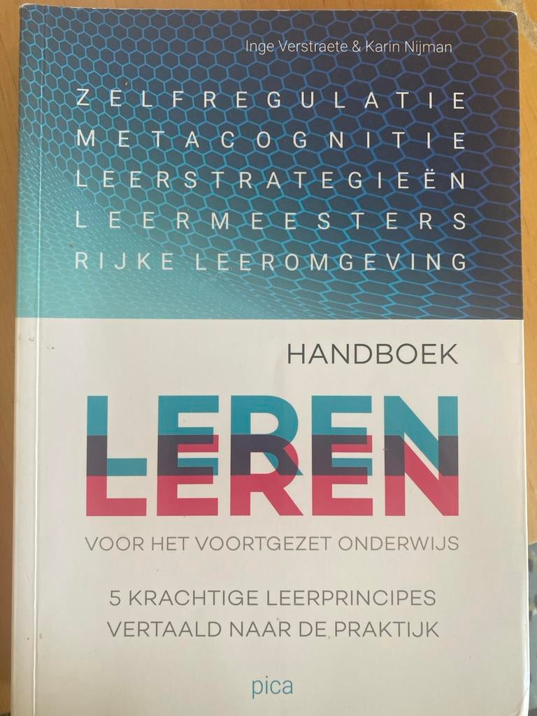 Handboek Leren voor het Voortgezet Onderwijs, Ophalen of Verzenden, Gelezen, Overige niveaus, Overige vakken