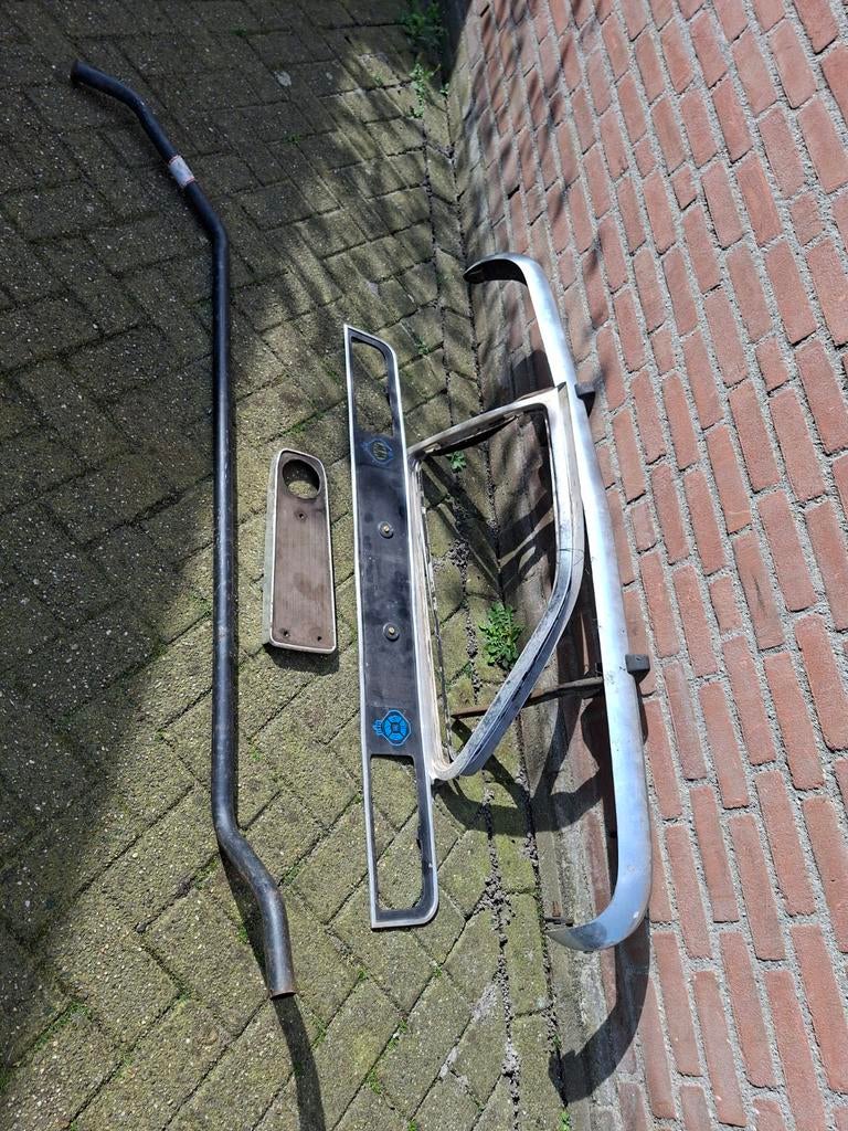 Onderdelen oldtimer kadett B coupe, Ophalen, Voor, Bumper