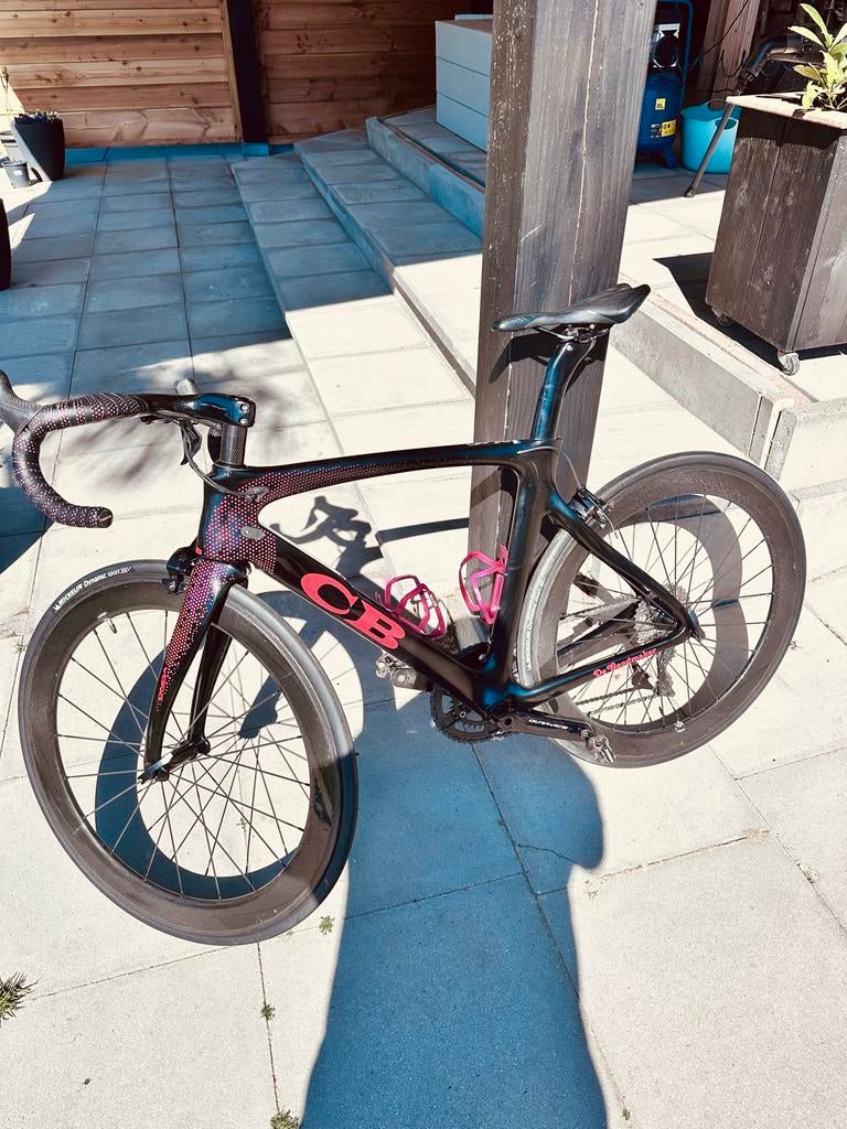 Racefiets pinarello F10 Dura Ace Di2 11-speed 50mm wielen, Overige merken, Gebruikt, Carbon, Heren