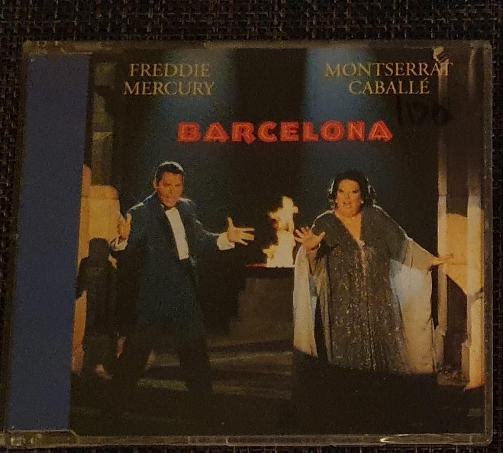 Freddie Mercury - Barcelona - cd single EU, 1992, Ophalen of Verzenden, Zo goed als nieuw, Poprock