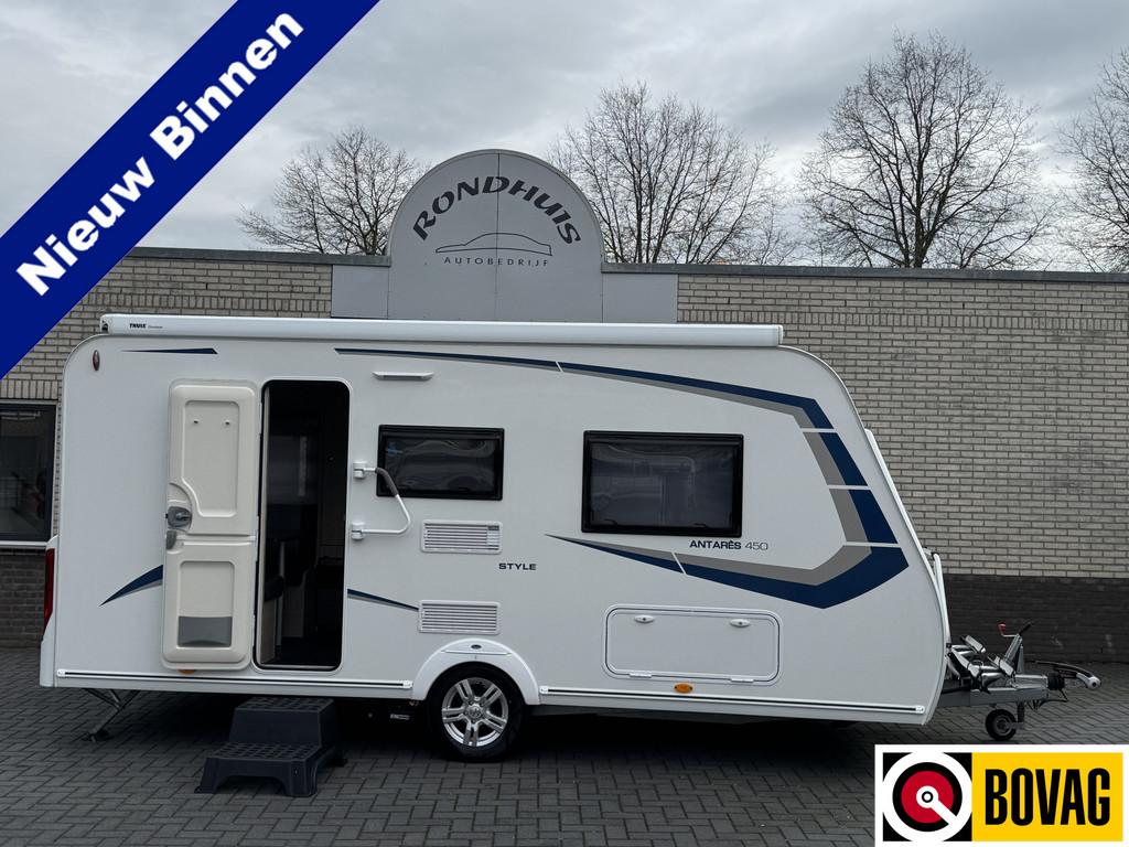 Caravelair Antares 450 Style met enkele bedden *Mover/Casset, Vast bed, Rondzit, Bedrijf, Tot en met 3