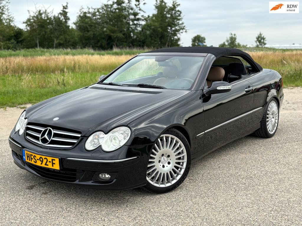 Mercedes-Benz CLK-klasse Cabrio 350 Avantgarde Aut/Navi/Lede, Automaat, Achterwielaandrijving, Gebruikt, Cabriolet