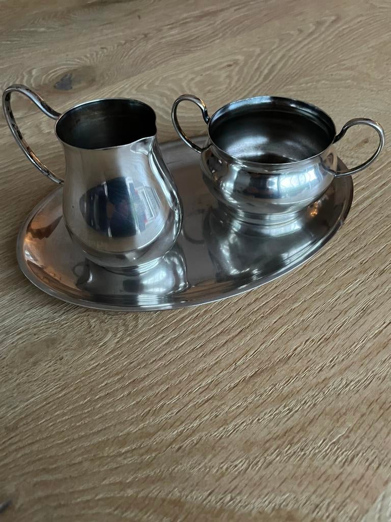 Verzilverd roomstel, Ophalen