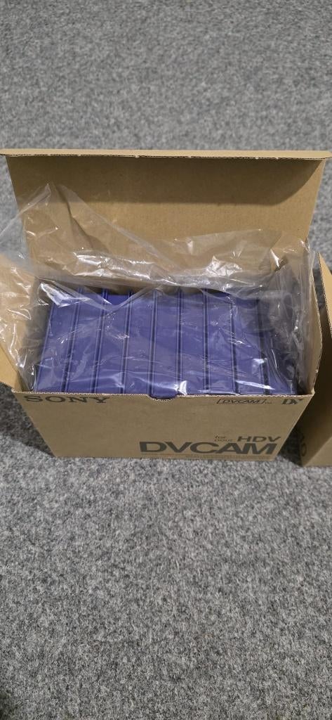 Sony dvcam cassettes. Nieuw in doosje, 2 t/m 25 bandjes, Overige genres, Ophalen of Verzenden, Nieuw in verpakking