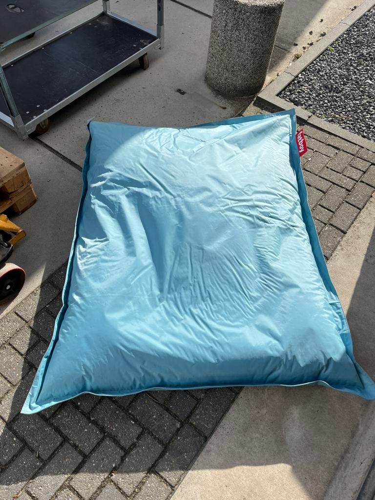 Fatboy zitzak blauw 170x130 – €60, Ophalen of Verzenden, Zo goed als nieuw, Blauw