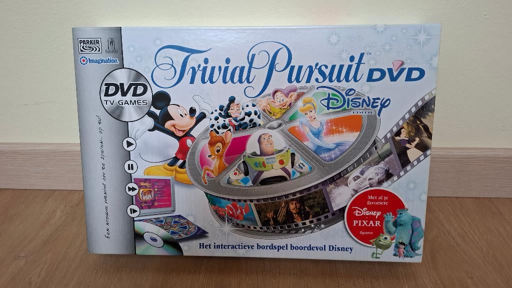 Disney Trivial Pursuit met DVD– Familiespel voor Disney fans, Hobby en Vrije tijd, Gezelschapsspellen | Bordspellen, Vijf spelers of meer