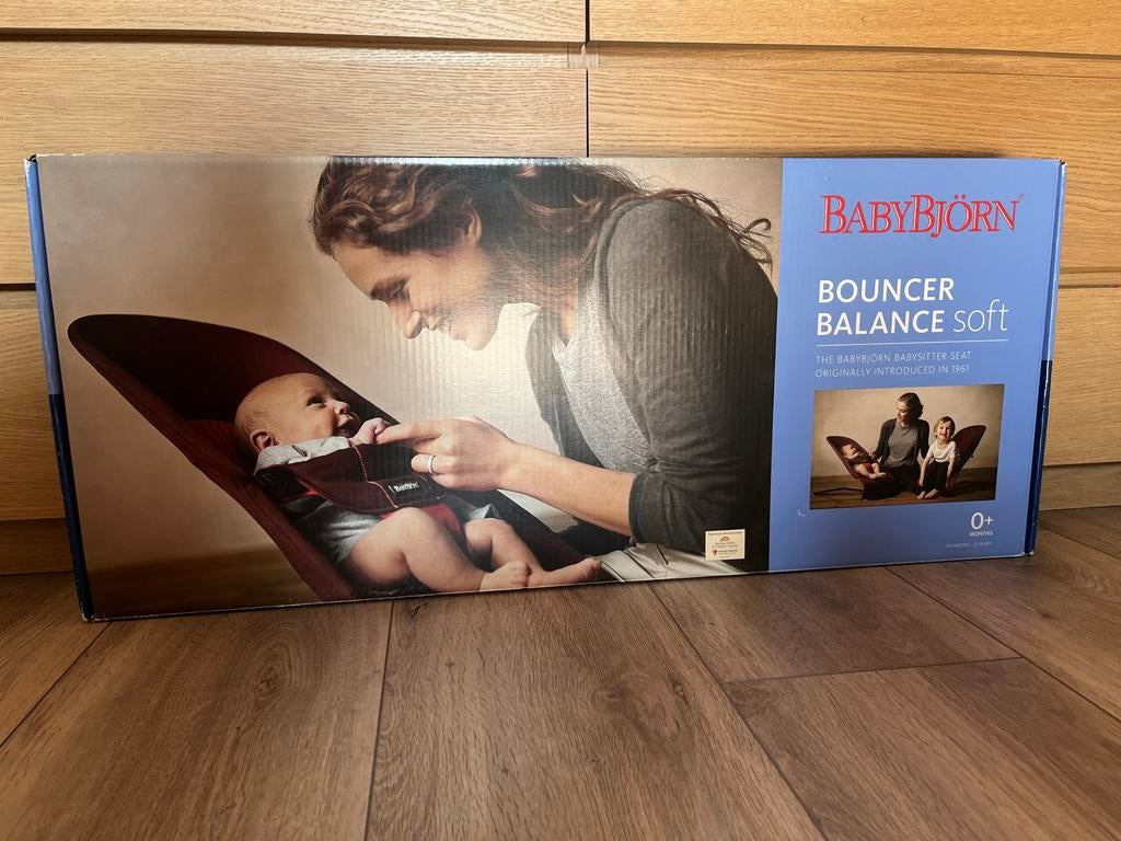 BabyBjörn wipstoel Bouncer Balance Soft, Kinderen en Baby's, Wipstoel, Ophalen, Overige merken, Met gordel(s) of riempje(s)