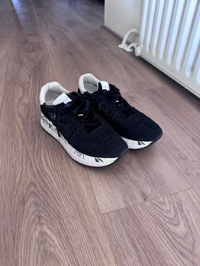 Premiata sneaker zwart maat 39 - Zo goed als nieuw, Verzenden, Zwart, Sneakers of Gympen, Zo goed als nieuw