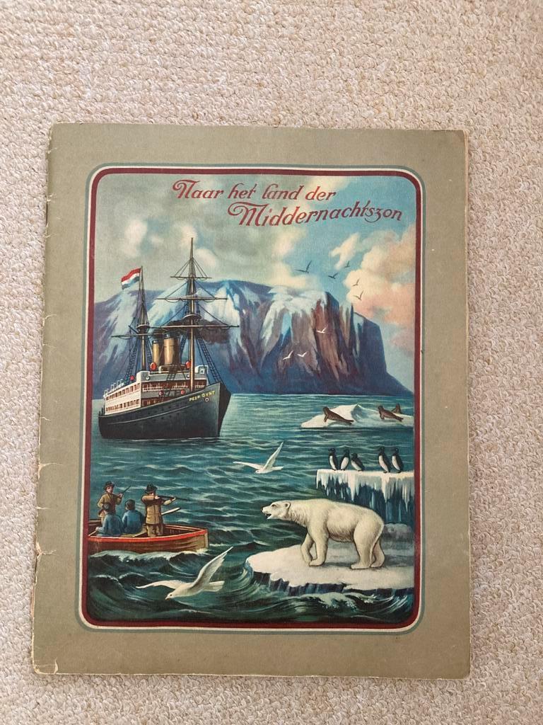 Naar het land der middernachtszon, 120 plaatjes, compleet., Ophalen of Verzenden