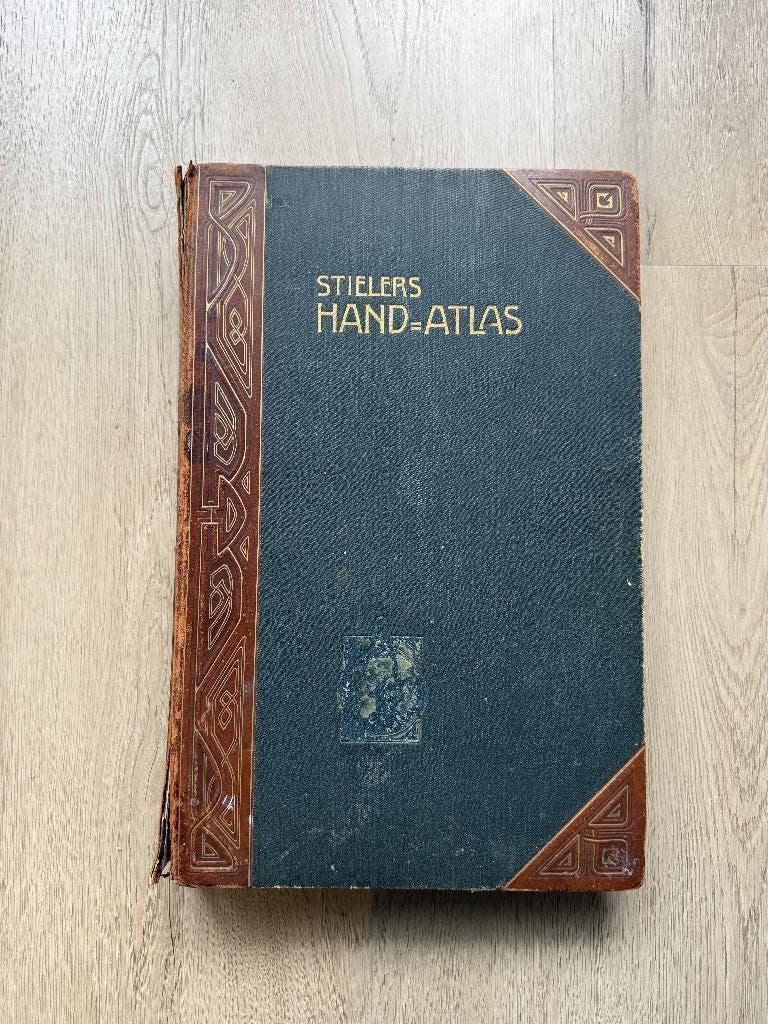 Stieler, Stielers Hand-Atlas, Ophalen, Gelezen, Europa