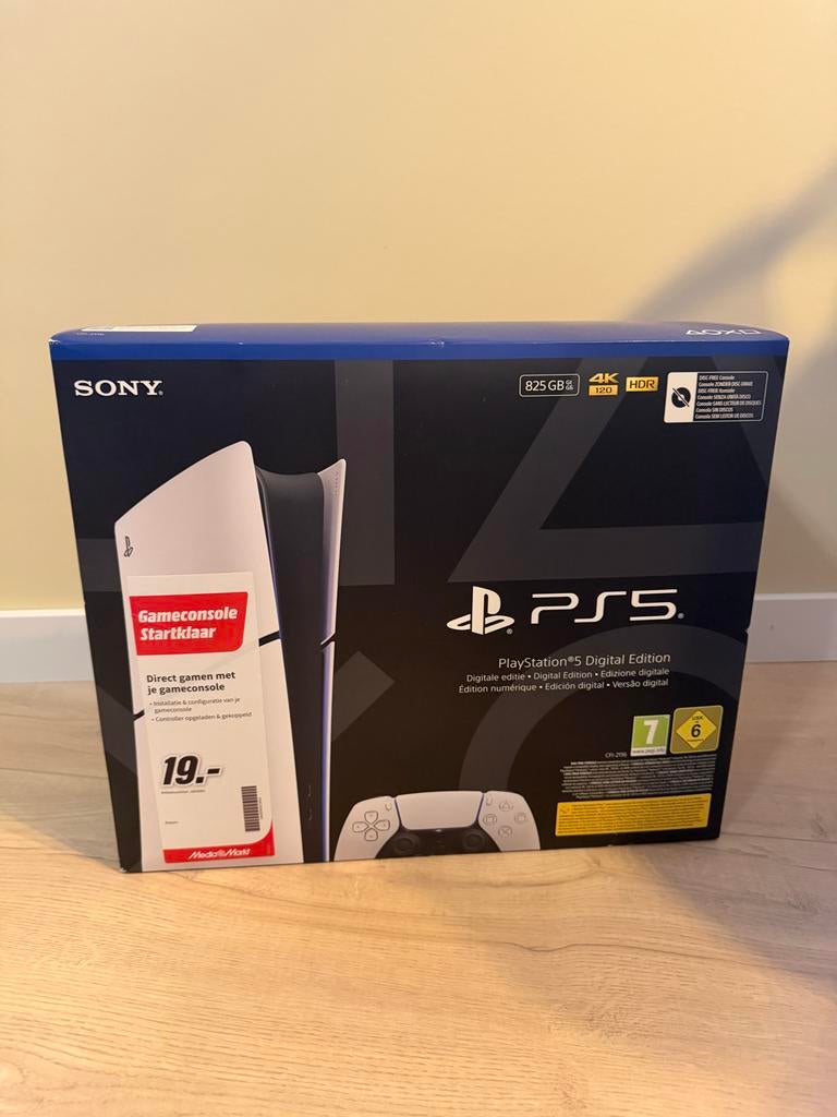 Sony PlayStation 5 Digital Edition - Zo goed als nieuw, Ophalen, Zo goed als nieuw, Playstation 5 Digital