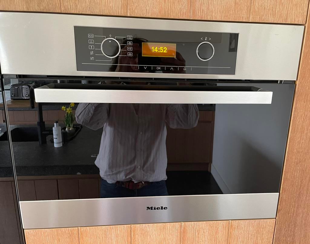 Miele stoomoven DG5061., Inbouw, 45 tot 60 cm, Ophalen, 45 tot 60 cm