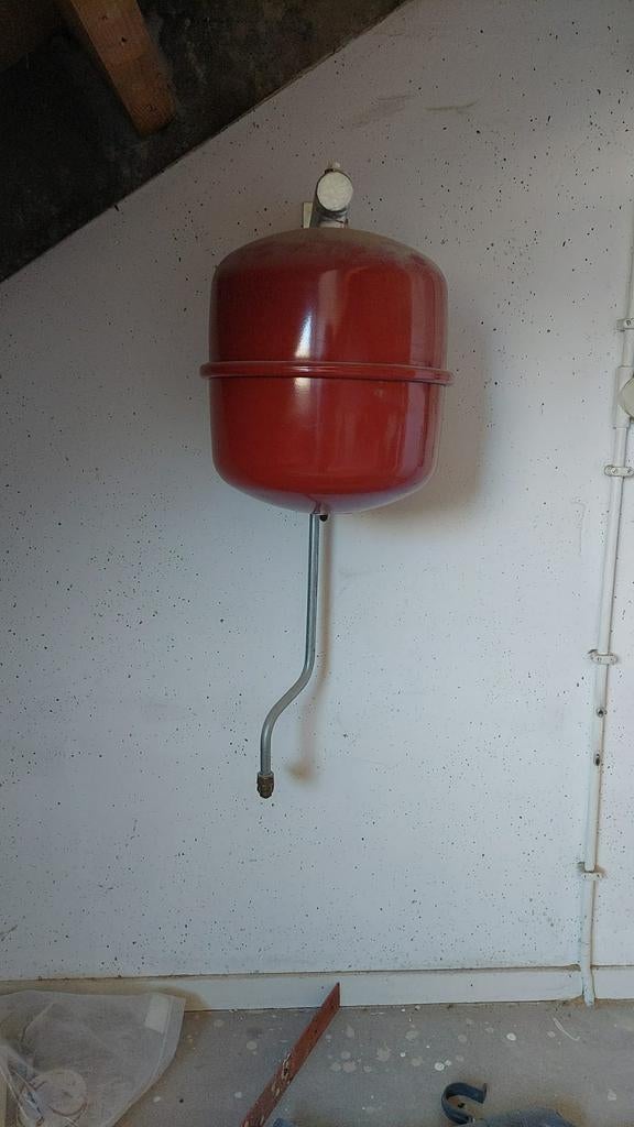 Expansievat, Ophalen