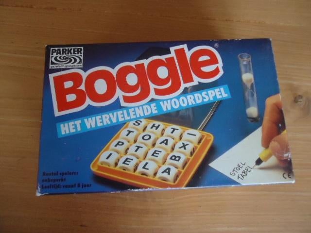 Boggle, Vijf spelers of meer, Ophalen of Verzenden, Gebruikt