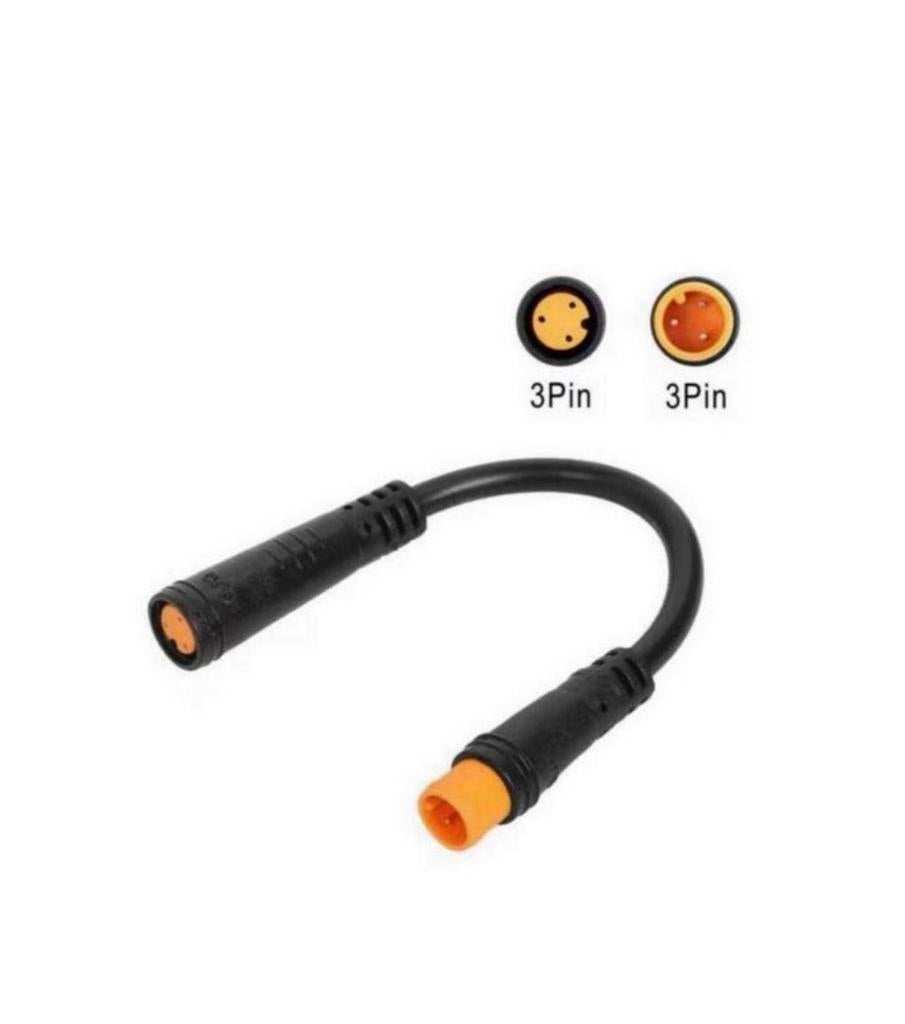 HIGO Connector/Signal kabels 3-Pins M-F / M-M / F-F, Ophalen of Verzenden