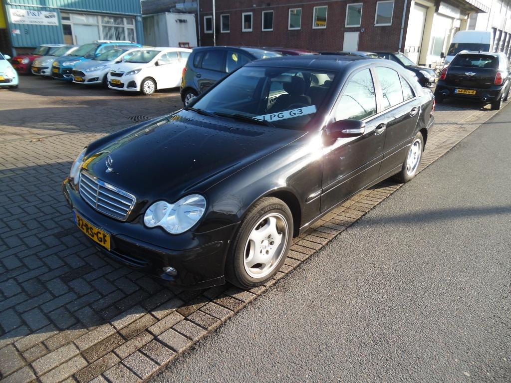 Mercedes-Benz C-Klasse apk 11.26 180 K. Classic lpg g3, Auto's, 13 km/l, Gebruikt, 1796 cc, Zwart