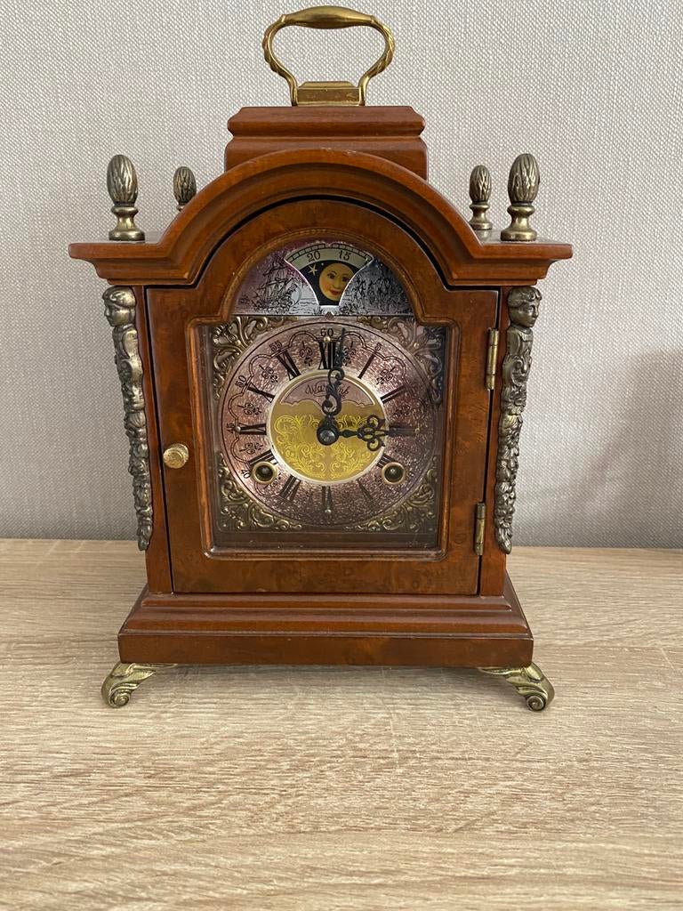 Zeer mooi decoratief klok merk Warmink, Antiek en Kunst, Antiek | Klokken, Ophalen of Verzenden