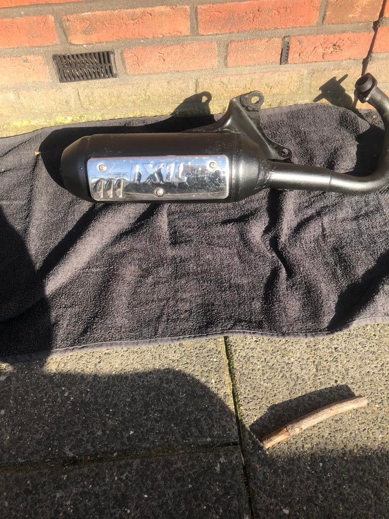 IxiL uitlaat, Ophalen of Verzenden, Zo goed als nieuw, Uitlaat, Piaggio