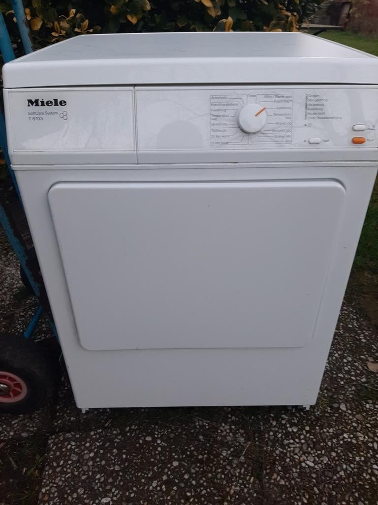 Miele T 8703 luchtdroger, Witgoed en Apparatuur, Ophalen, 6 tot 8 kg, Zo goed als nieuw, 85 tot 90 cm