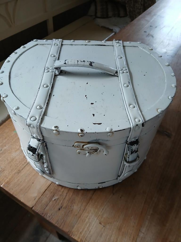 Houten opbergdoos, Ophalen of Verzenden, Gebruikt