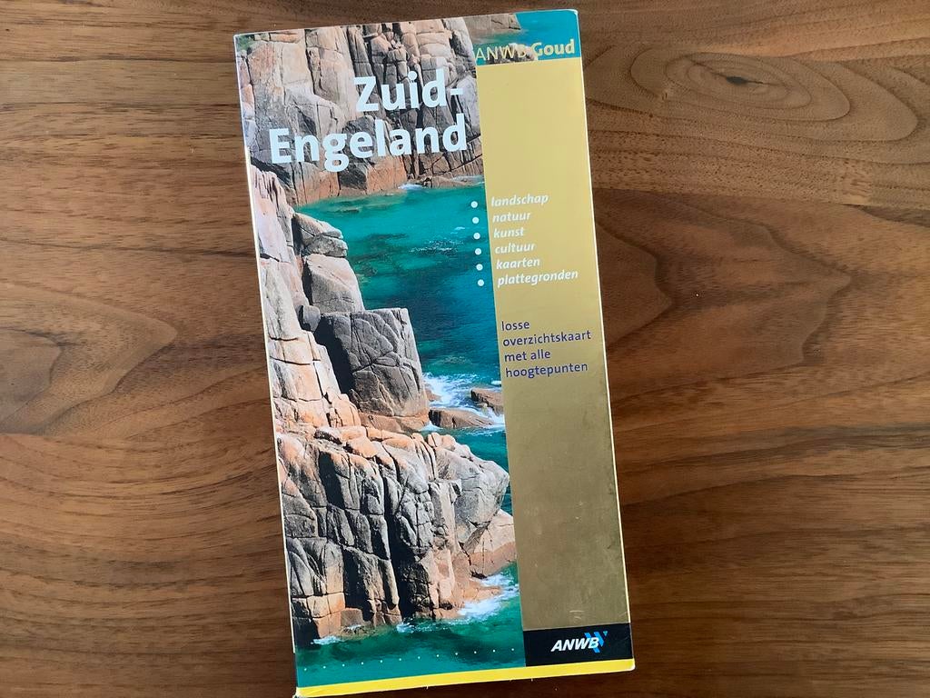 Zuid-Engeland Engeland 334pg ANWB GOUD reisgids, Boeken, Reisgidsen, Europa, Ophalen of Verzenden, Zo goed als nieuw, Reisgids of -boek