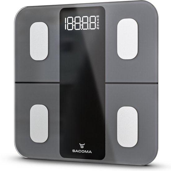 Personenweegschaal Digitaal met 14x Lichaamsanalyse, Witgoed en Apparatuur, Weegschalen, 1 tot 500 gram, Verzenden, Nieuw, 100 kg of meer