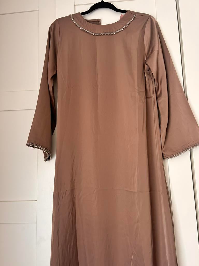 Nieuwe meisjes kaftan abaya feestelijk #Eid leeftijd 14 jaar, Ophalen of Verzenden, Nieuw, Maat 34 (XS) of kleiner, Onder de knie