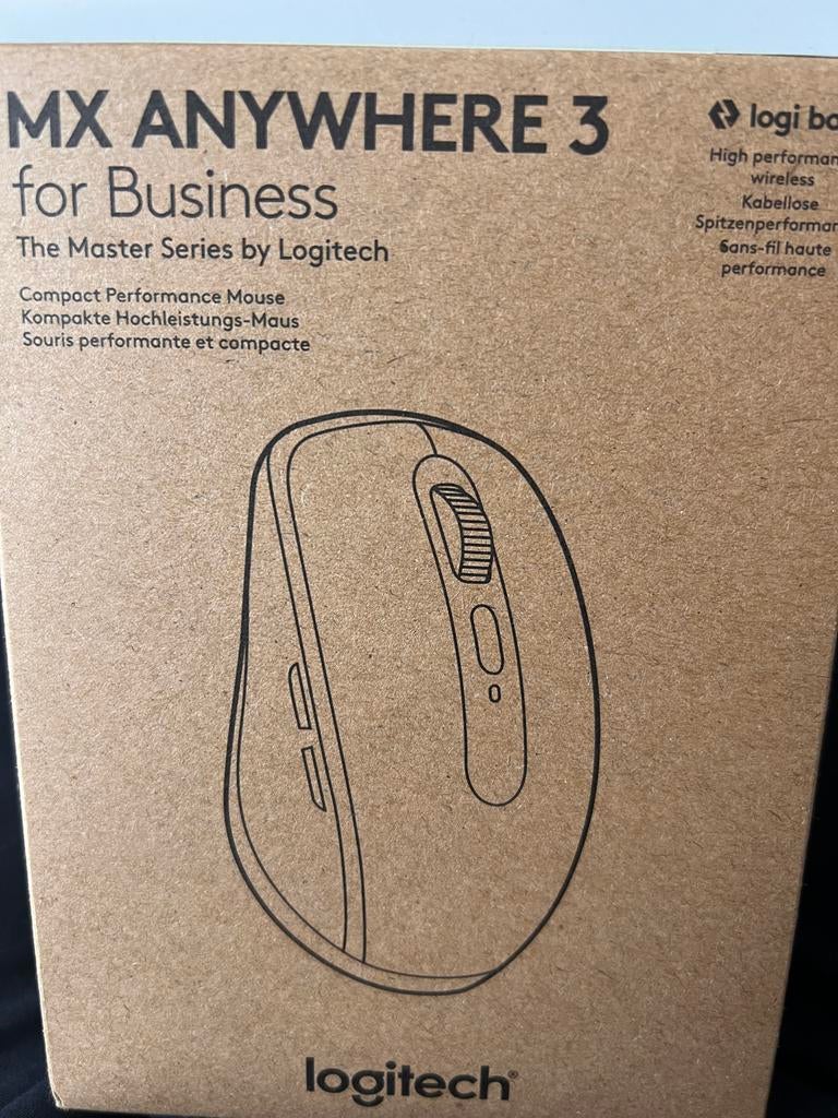 Logitech MX Anywhere 3 for Business - Nieuw in doos, Computers en Software, Muizen, Muis, Ergonomisch, Nieuw, Ophalen of Verzenden