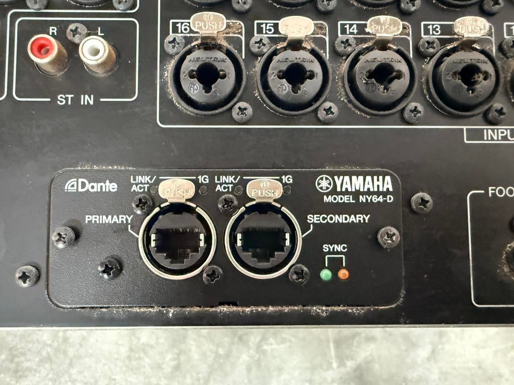 Yamaha NY64-D dante card, Zo goed als nieuw, Yamaha, 20 kanalen of meer, Yamaha