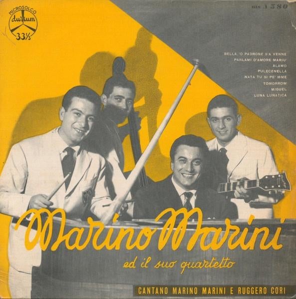 Marino Marini Ed Il Suo Quartetto  1957 Italian Rock & Roll, Ophalen of Verzenden, Zo goed als nieuw, 12 inch, Poprock