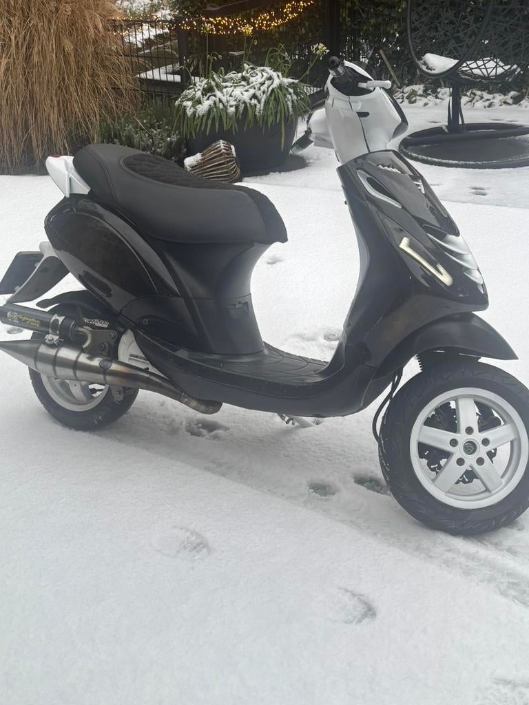 180cc A1 motorzip, Ophalen, Zo goed als nieuw, Uitlaat, Piaggio