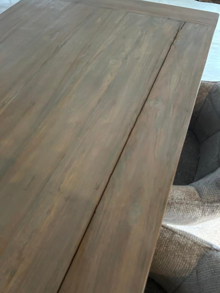 Kloostertafel, Ophalen, Zo goed als nieuw, Rechthoekig, 200 cm of meer