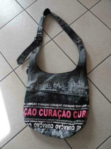 Nieuwe canvas schoudertas Curaçao Robin Ruth, Sieraden, Tassen en Uiterlijk, Tassen | Schoudertassen, Ophalen of Verzenden, Nieuw