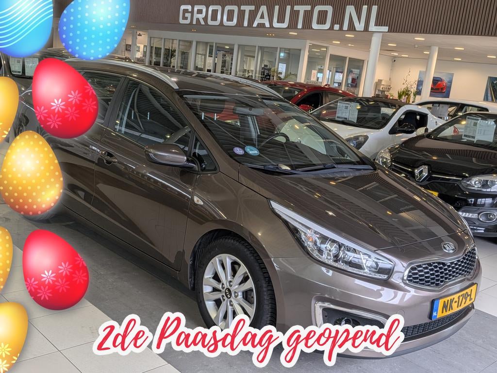 Kia cee'd Sportswagon 1.6 GDI ComfortPlusLine Navigator Airc, Voorwielaandrijving, Gebruikt, 4 cilinders, Bruin