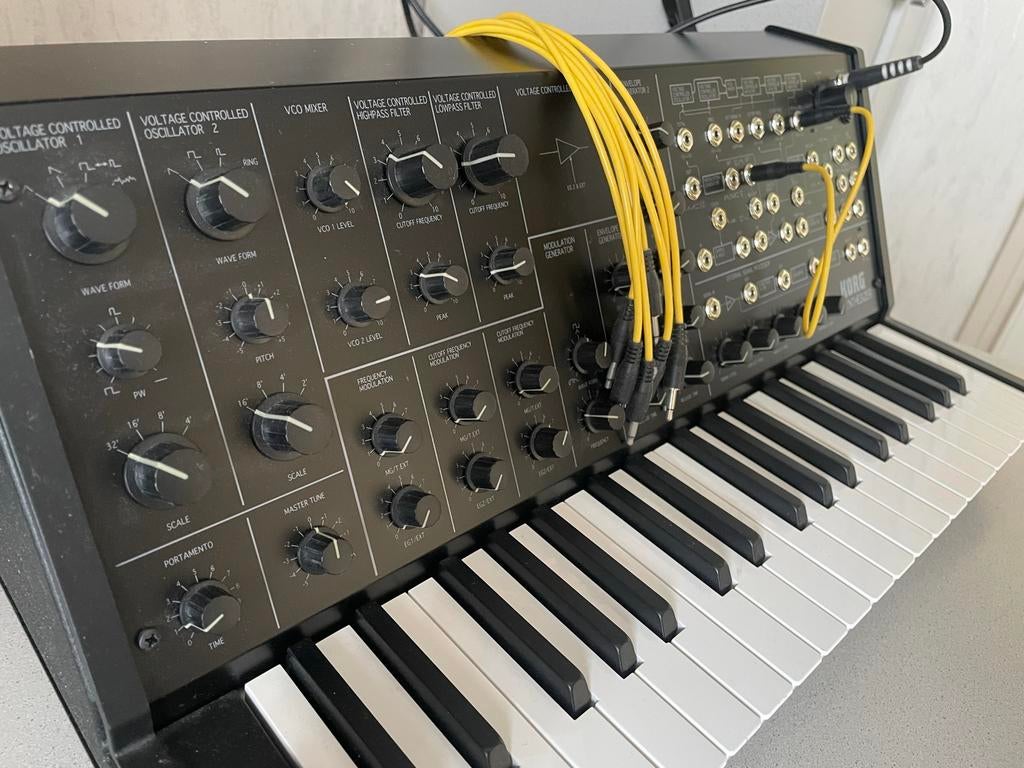 Korg MS-20 mini met Decksaver, Ophalen of Verzenden, Zo goed als nieuw, Overige aantallen, Korg