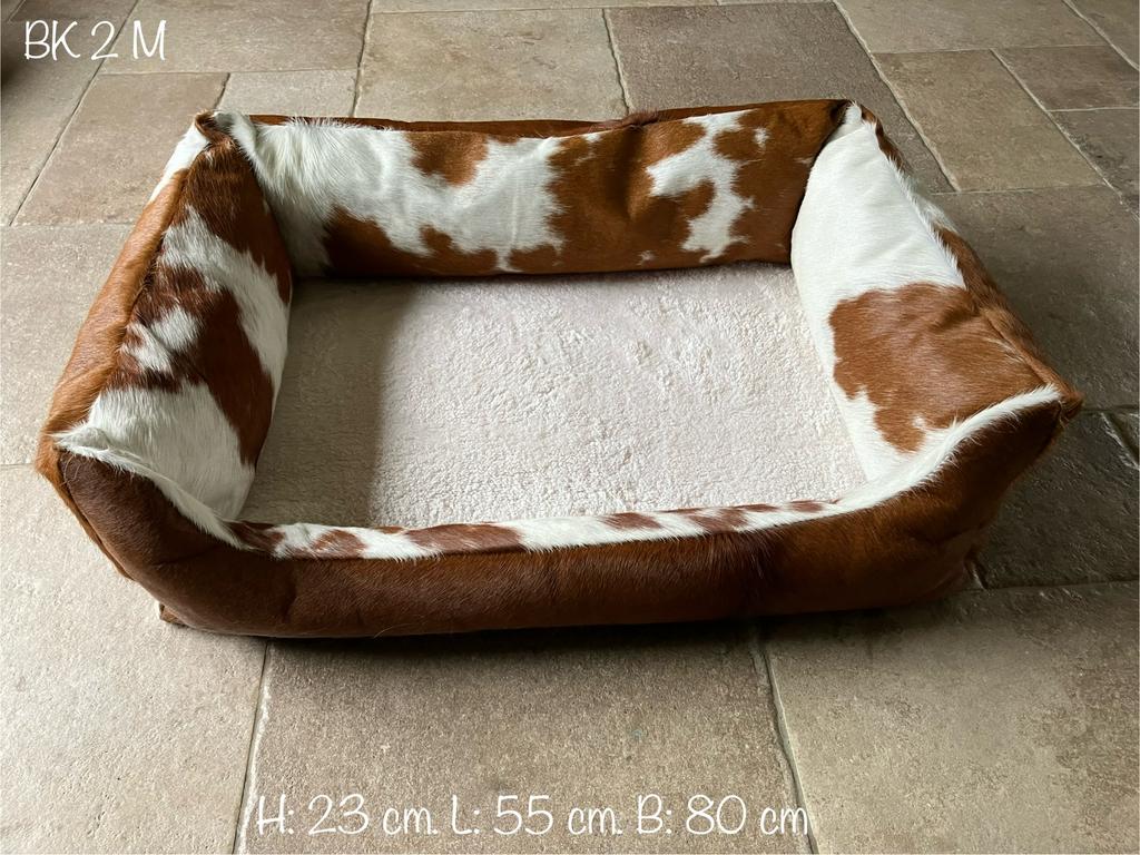 Koeienhuid hondenmand, Ophalen of Verzenden, Nieuw, Leer