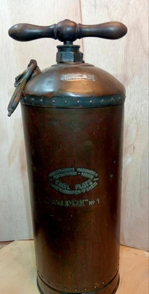 Antieke rood koperen hand pomp +- 1870, Ophalen of Verzenden